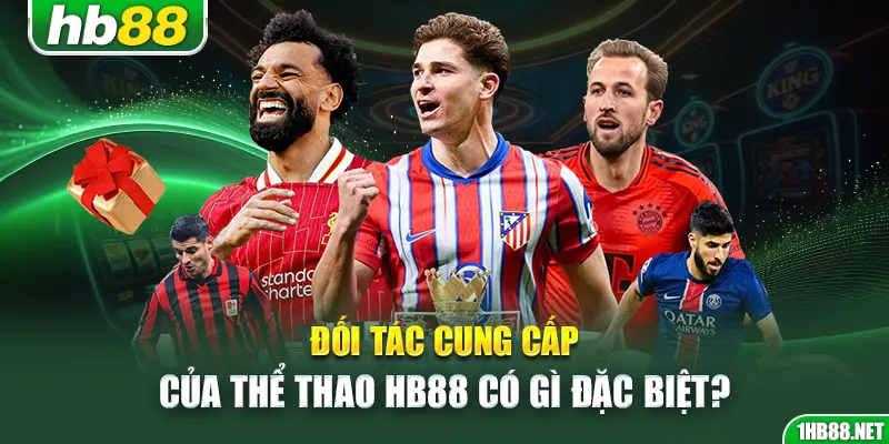 Đối tác cung cấp của thể thao Hb88 có gì đặc biệt?